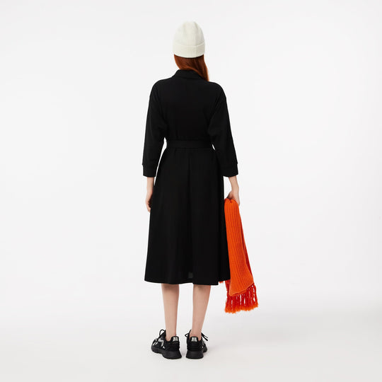 Loose Piqué Polo Dress - EF0850