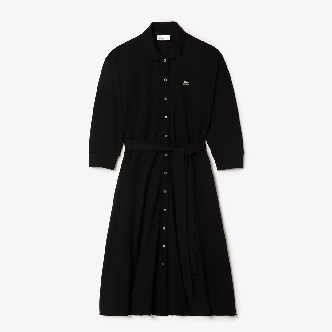 Loose Piqué Polo Dress - EF0850