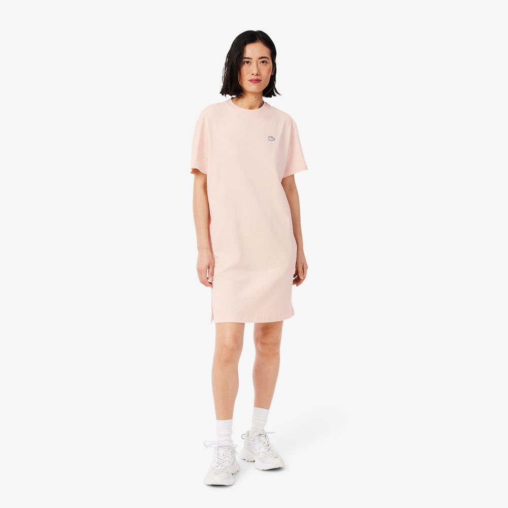 Oversized Cotton Jersey T-shirt Dress - EF2864