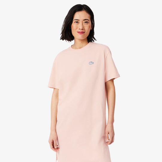 Oversized Cotton Jersey T-shirt Dress-EF2864
