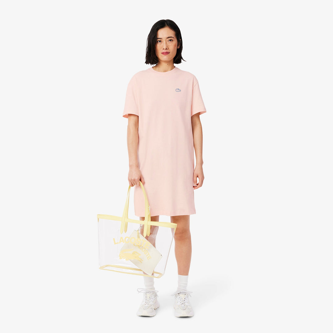 Oversized Cotton Jersey T-shirt Dress-EF2864