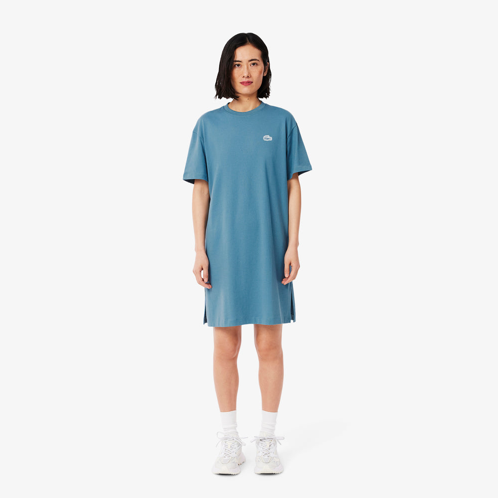 Oversized Cotton Jersey T-shirt Dress - EF2864