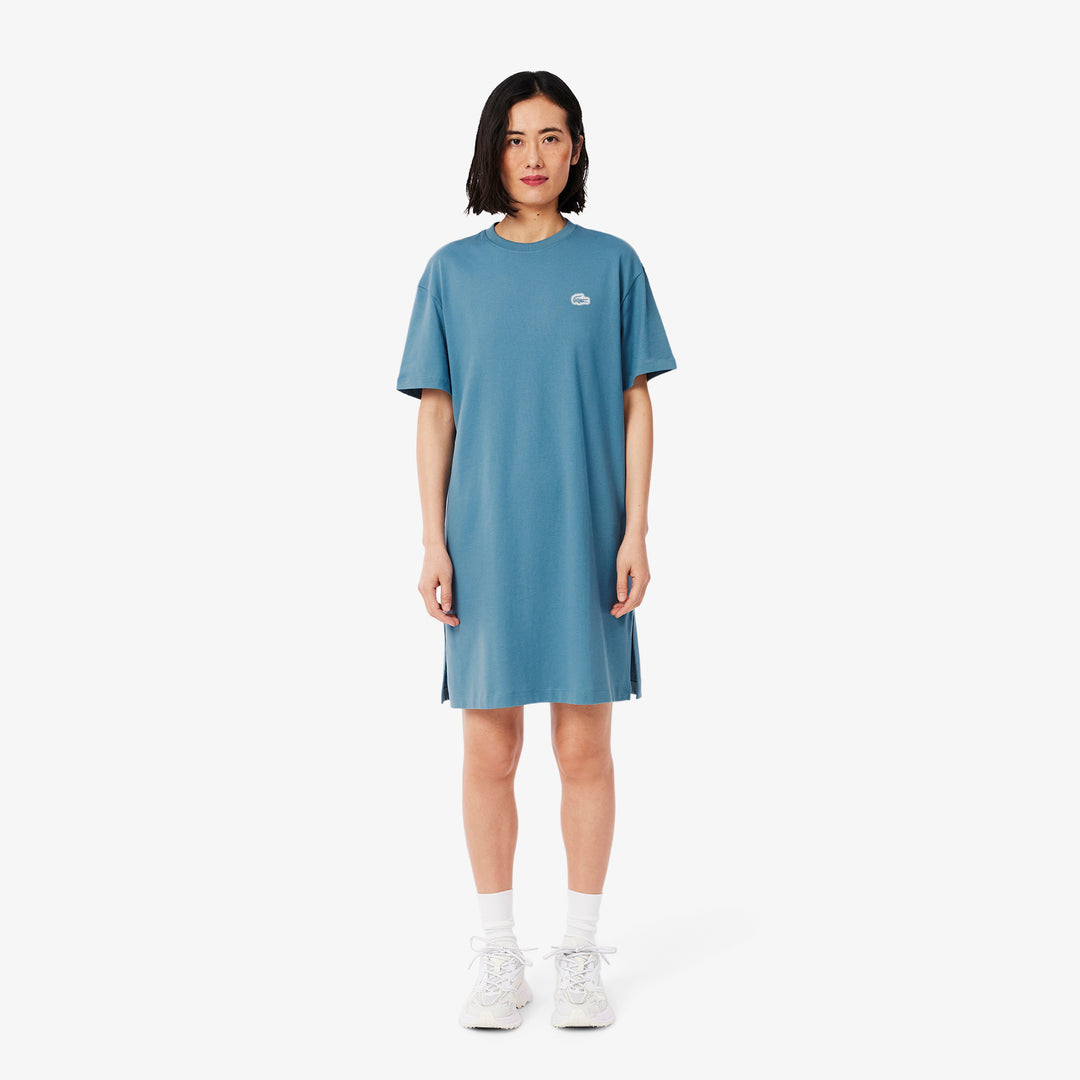Oversized Cotton Jersey T-shirt Dress - EF2864