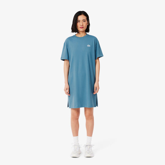 Oversized Cotton Jersey T-shirt Dress - EF2864