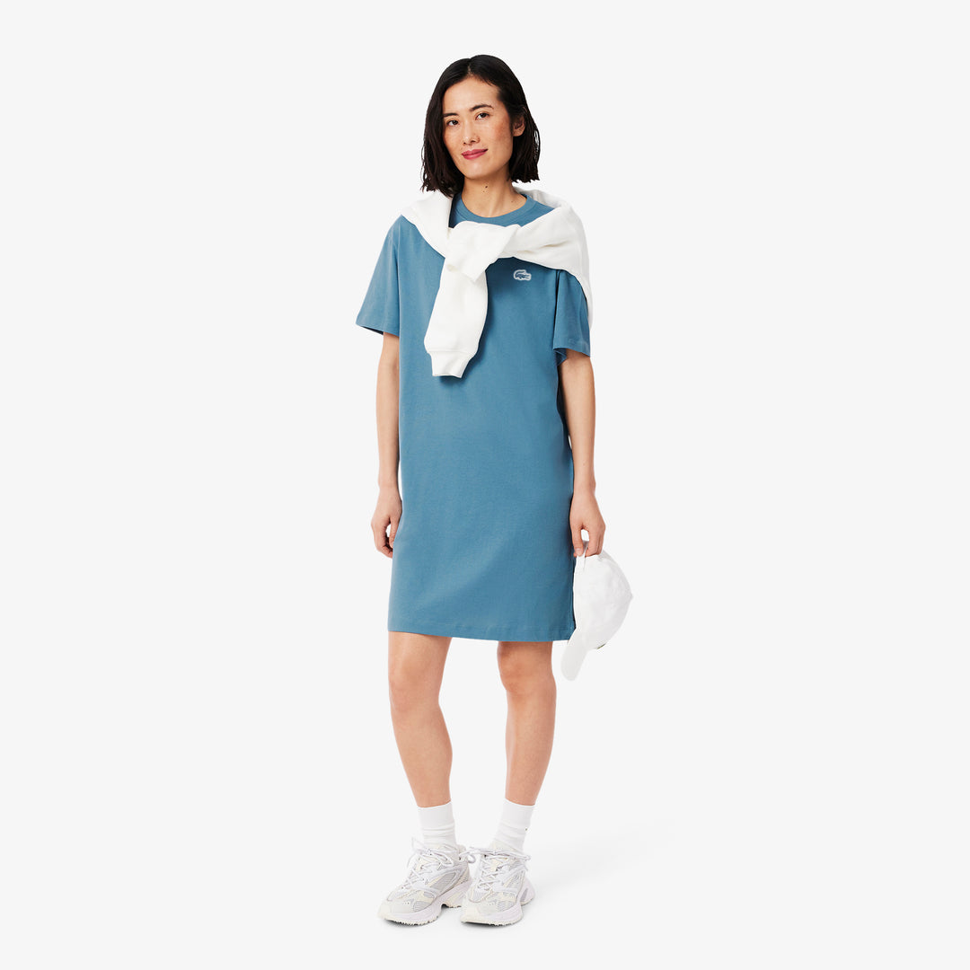 Oversized Cotton Jersey T-shirt Dress - EF2864