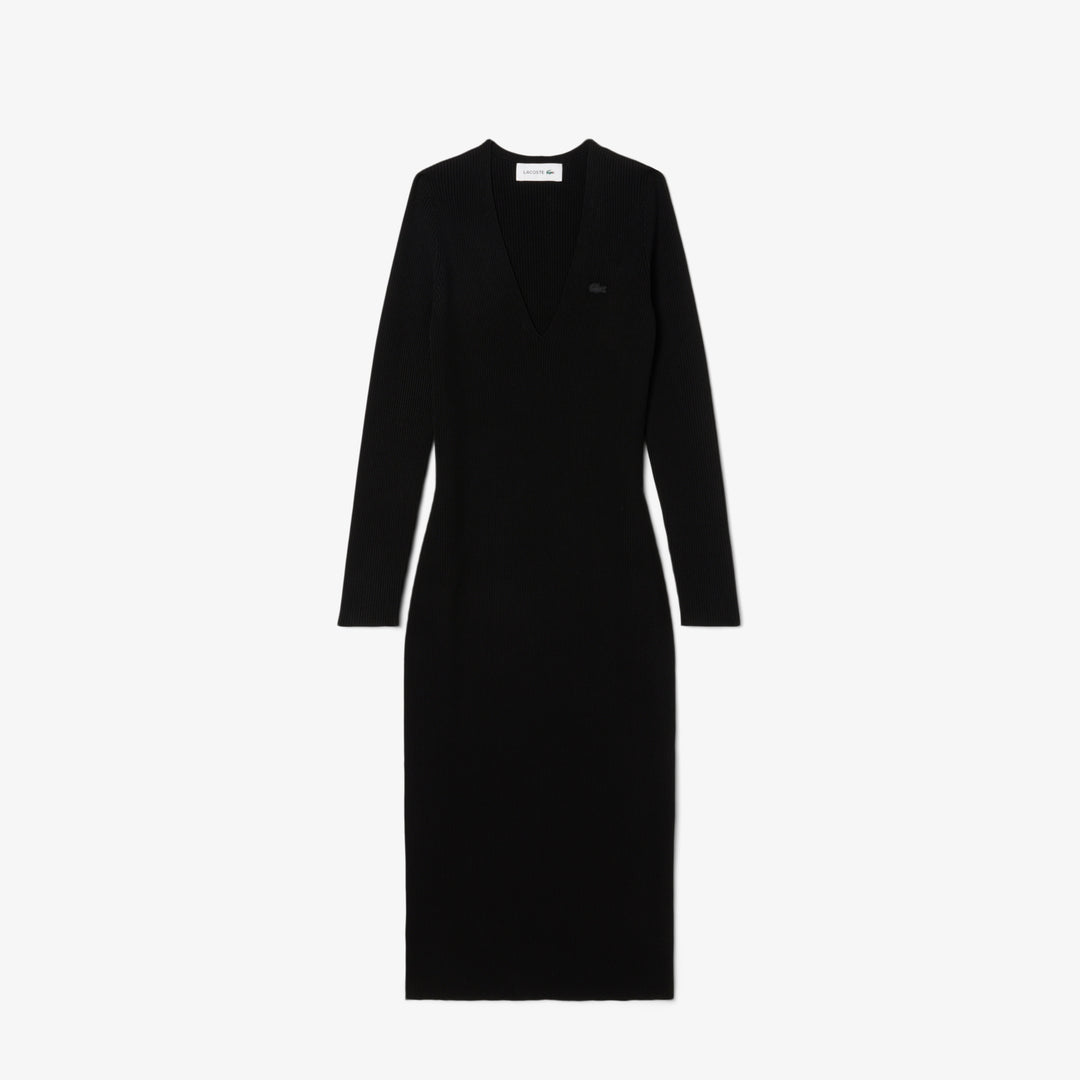 Long Seamless Ribbed Dress - EF4175