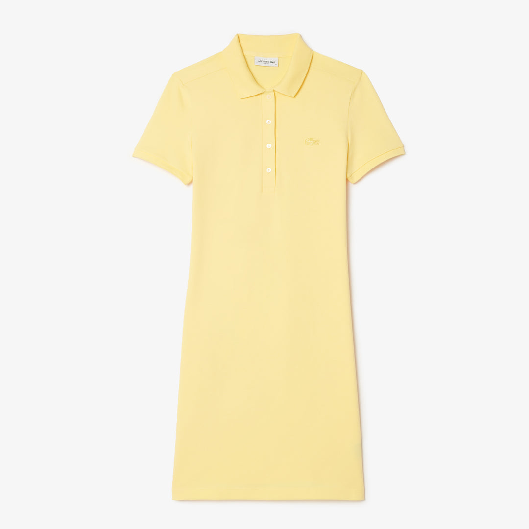 Women's Stretch Cotton Pique Polo Dress - EF5473