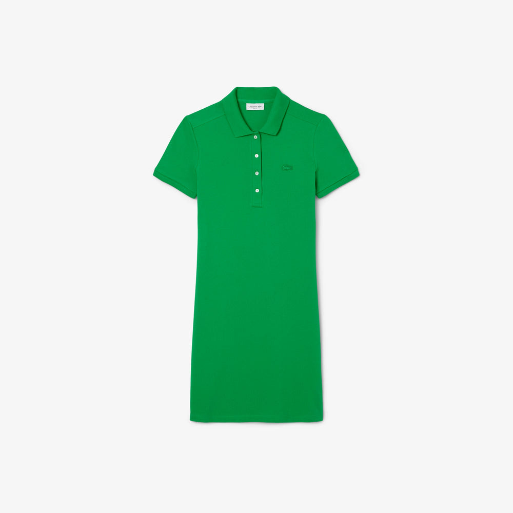 Slim Fit Stretch Petit Pique Polo Dress-EF5473