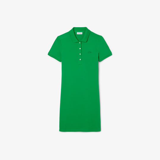 Slim Fit Stretch Petit Pique Polo Dress-EF5473