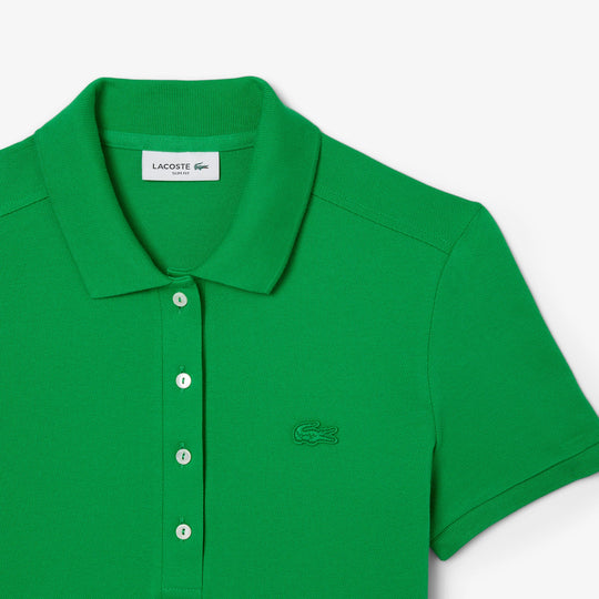 Slim Fit Stretch Petit Pique Polo Dress-EF5473