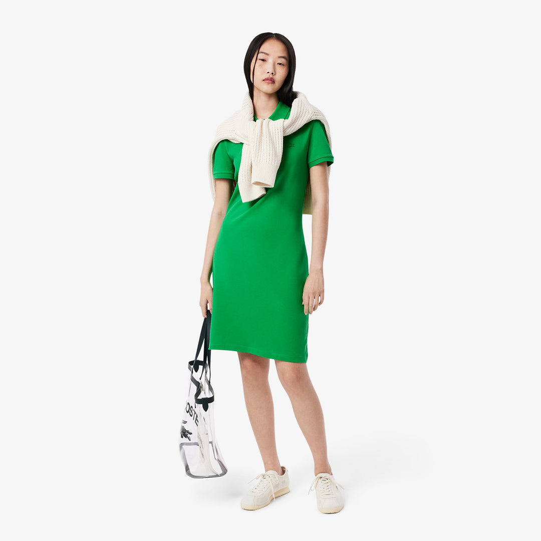 Slim Fit Stretch Petit Pique Polo Dress-EF5473