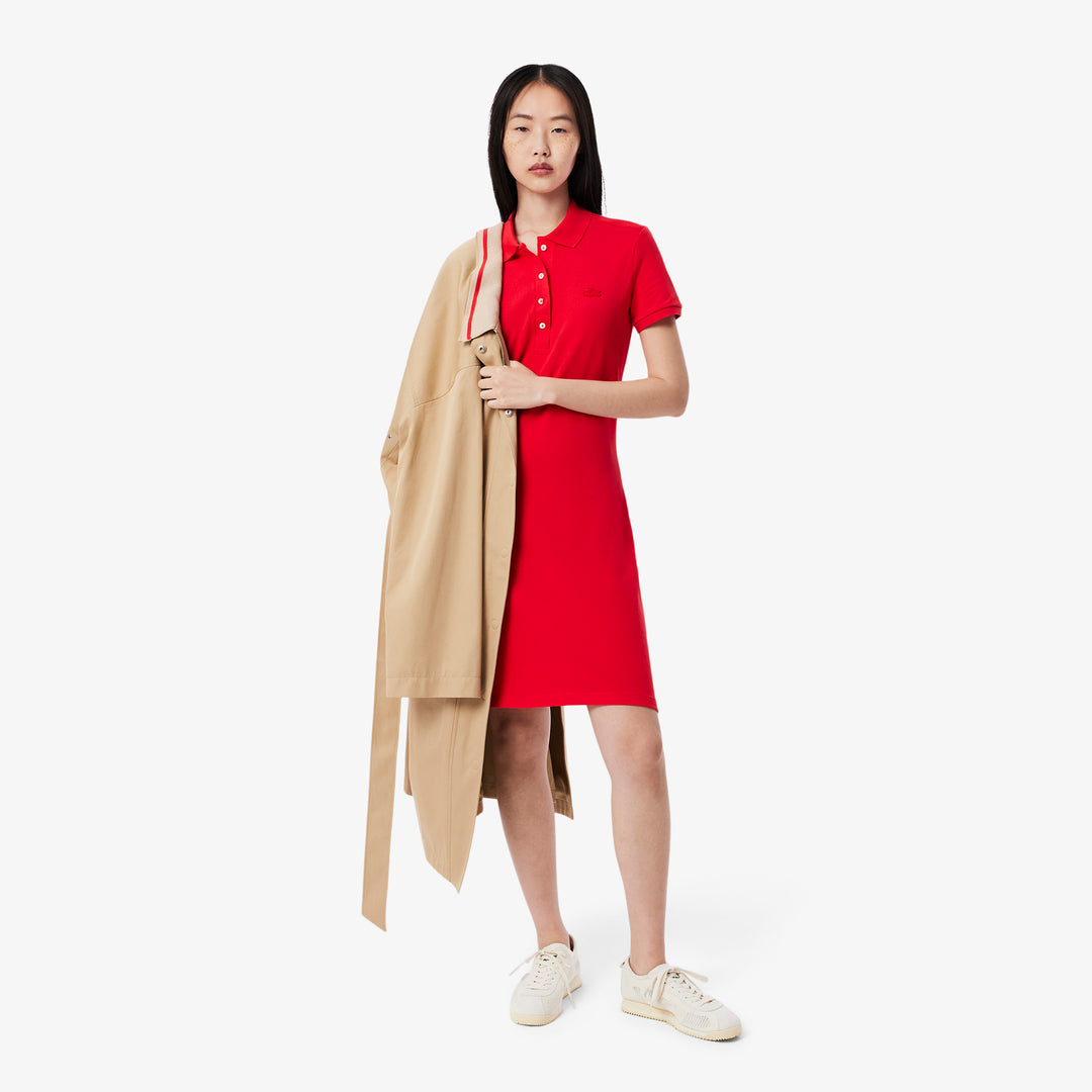 Slim Fit Stretch Pique Polo Dress - EF5473 - MYHOLDAL LEBANON