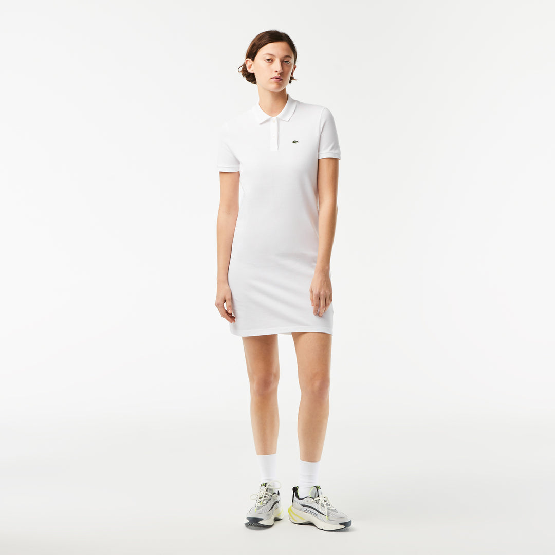 Women’s Lacoste Pique Knit Polo Dress - EF7767