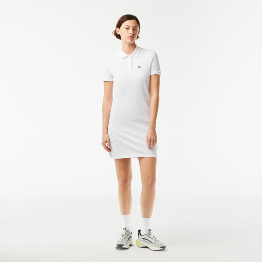 Women’s Lacoste Pique Knit Polo Dress - EF7767