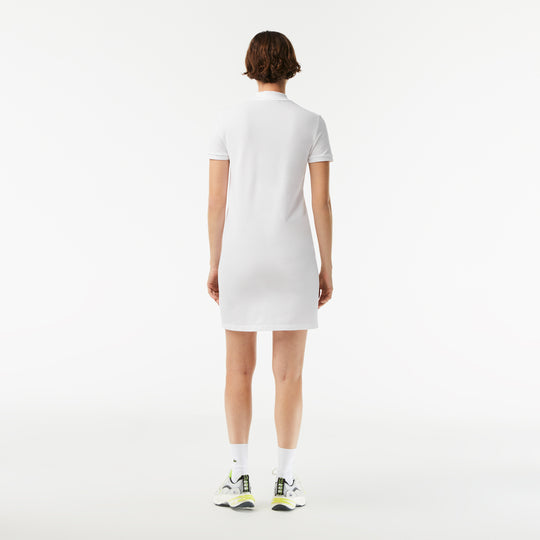 Women’s Lacoste Pique Knit Polo Dress - EF7767