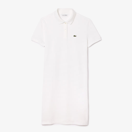 Women’s Lacoste Pique Knit Polo Dress - EF7767