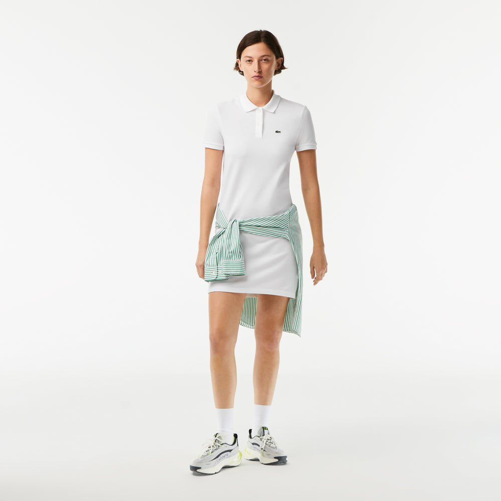 Women’s Lacoste Pique Knit Polo Dress - EF7767