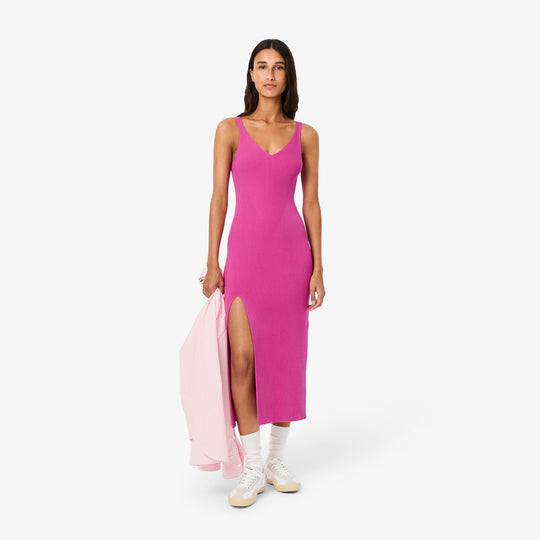 Long Seamless Ribbed Dress - EF9270