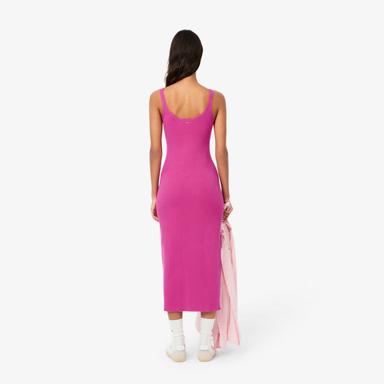 Long Seamless Ribbed Dress-EF9270