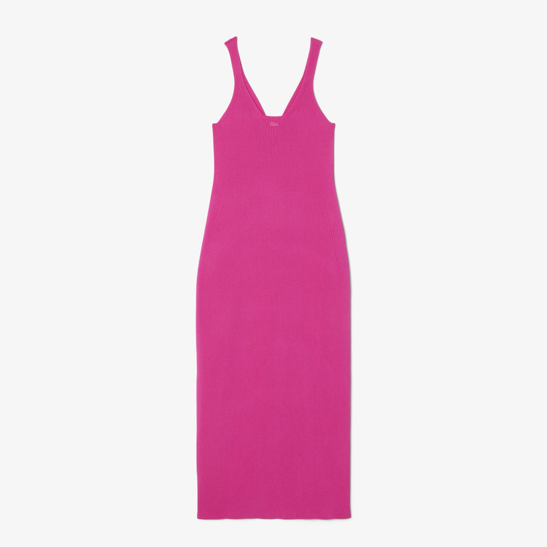 Long Seamless Ribbed Dress-EF9270
