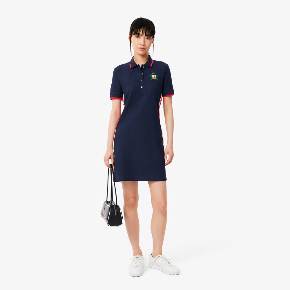 French Made Slim Fit Polo Dress - EF9566