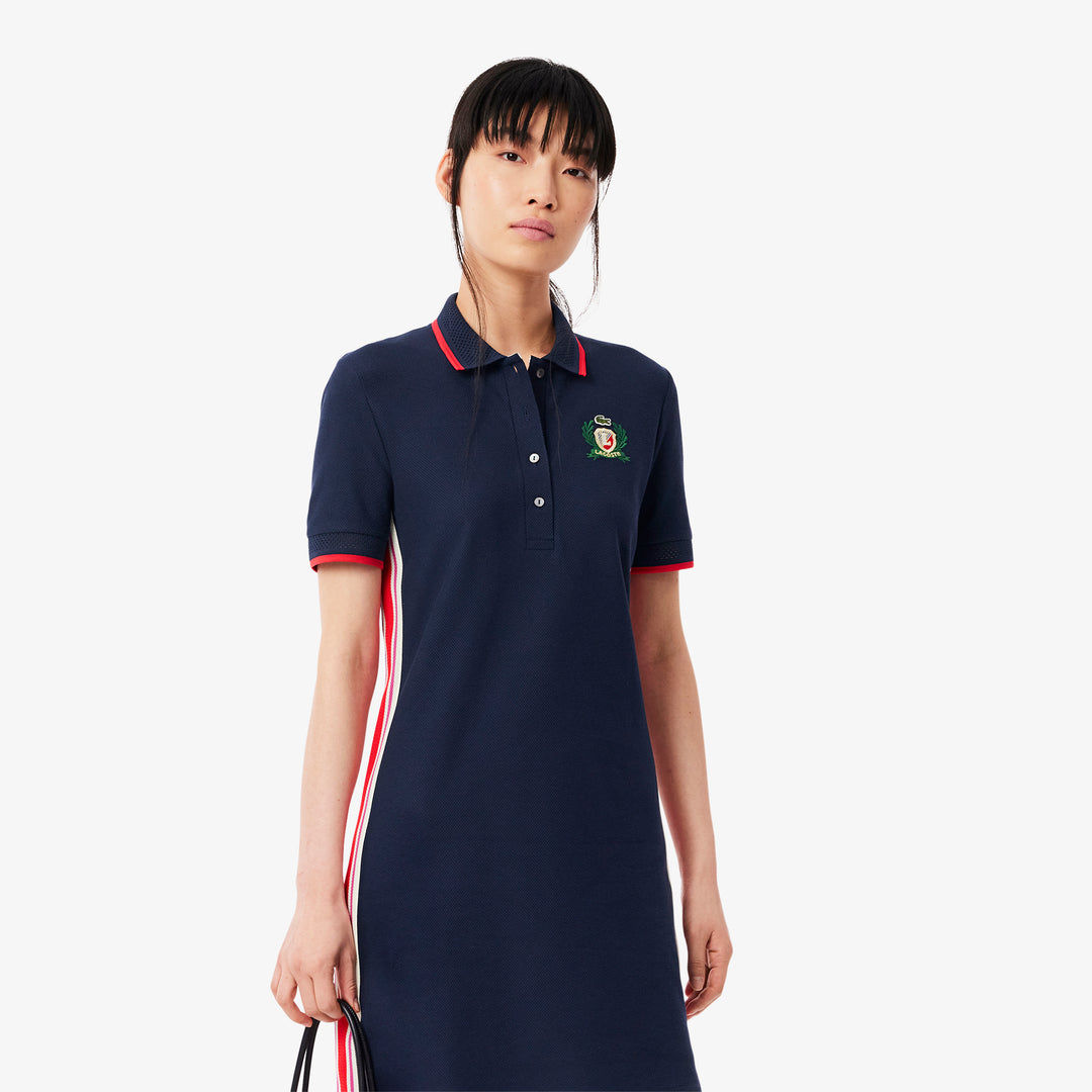 French Made Slim Fit Polo Dress - EF9566