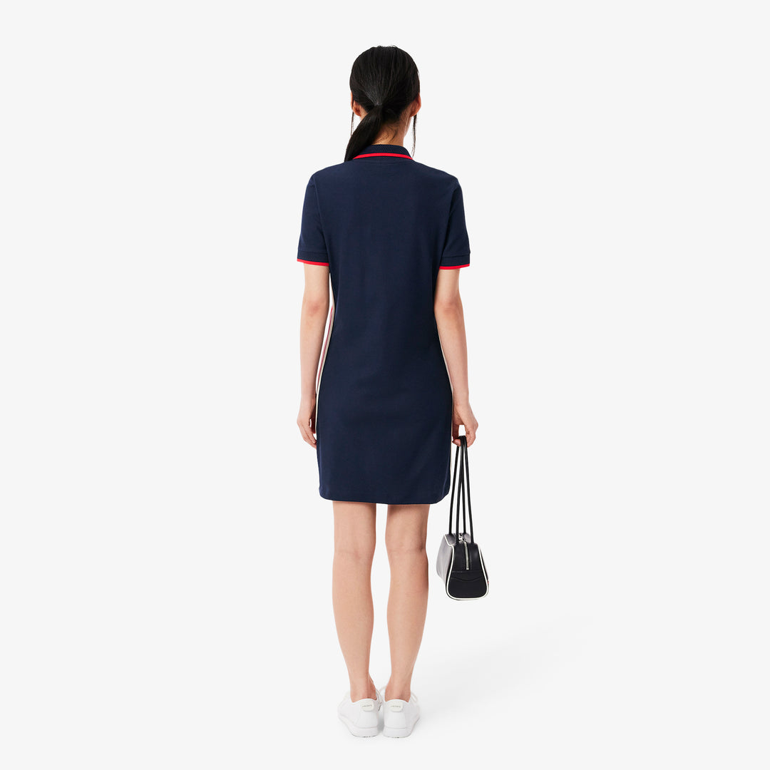 French Made Slim Fit Polo Dress - EF9566