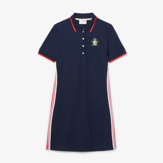 French Made Slim Fit Polo Dress - EF9566