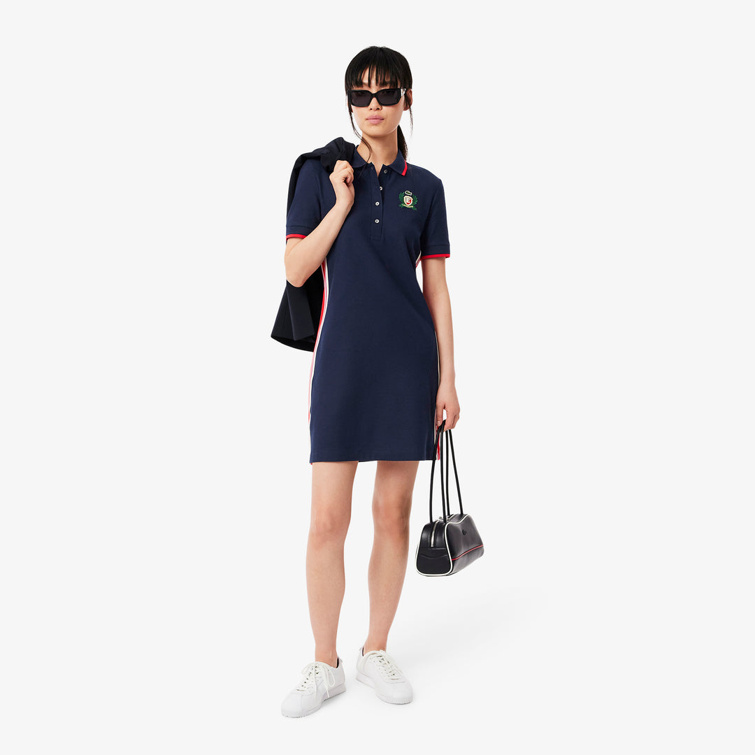 French Made Slim Fit Polo Dress - EF9566