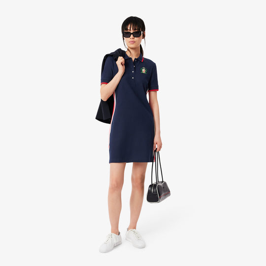 French Made Slim Fit Polo Dress - EF9566