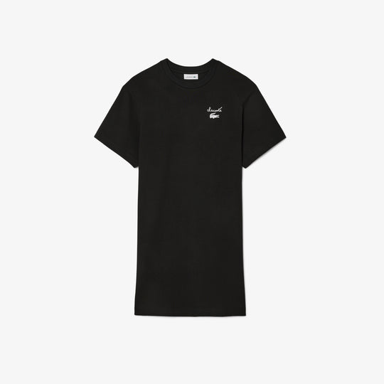 Oversized Branded Jersey T-shirt Dress - EF9573