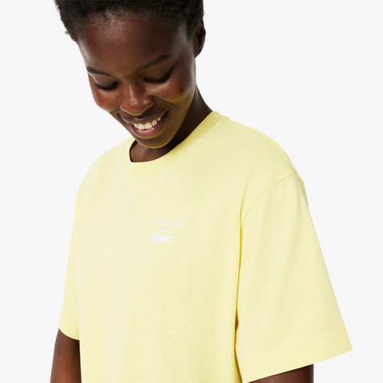Oversized Branded Jersey T-shirt Dress - EF9573