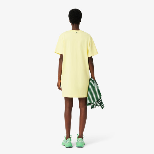 Oversized Branded Jersey T-shirt Dress - EF9573