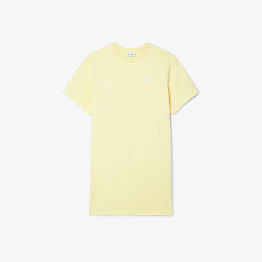 Oversized Branded Jersey T-shirt Dress - EF9573