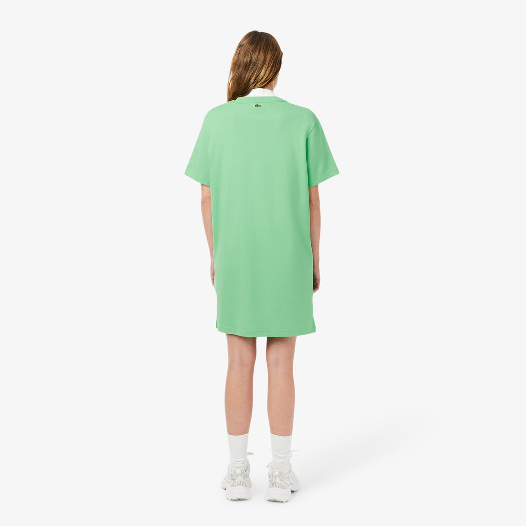 Oversized Branded Jersey T-shirt Dress - EF9573
