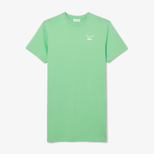Oversized Branded Jersey T-shirt Dress - EF9573