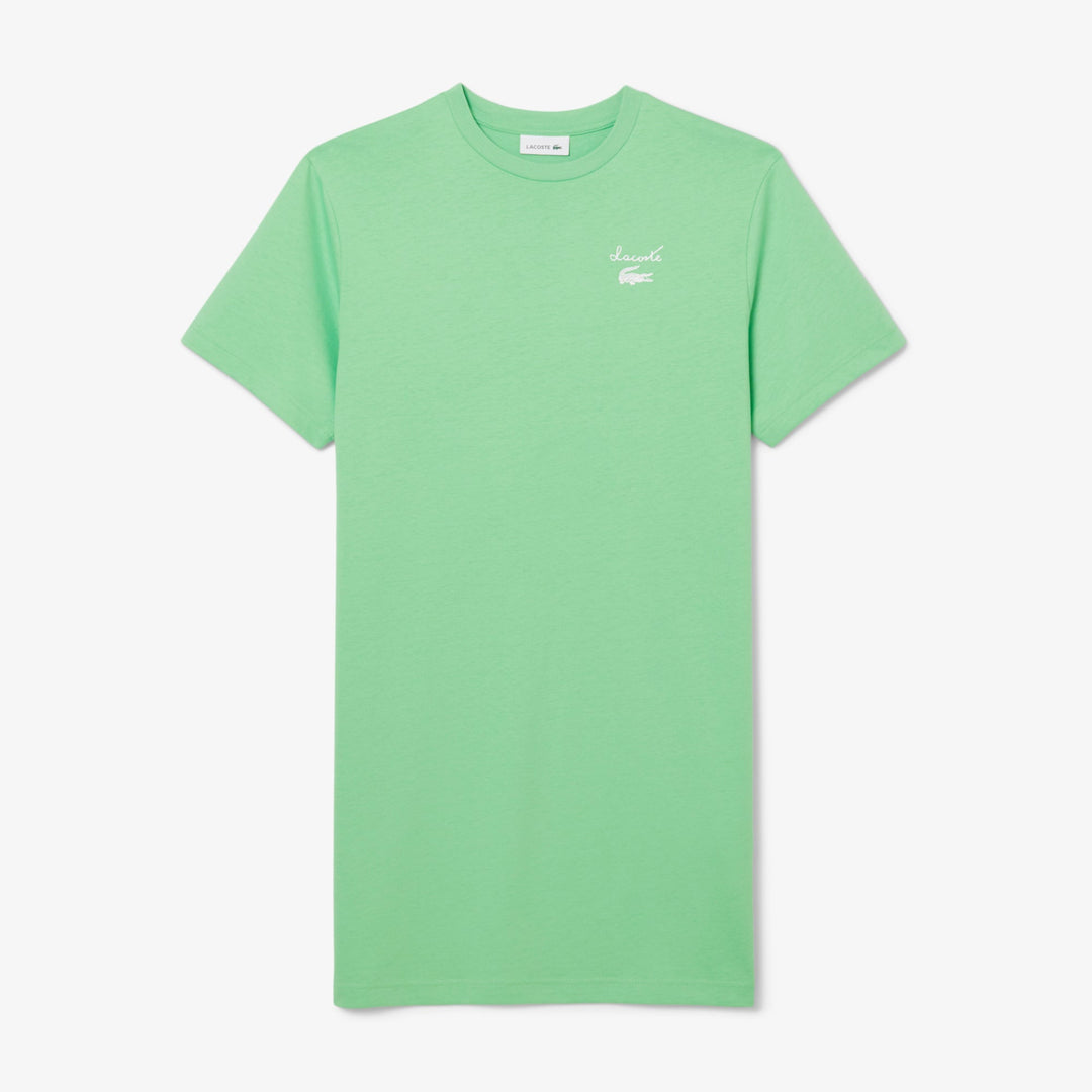 Oversized Branded Jersey T-shirt Dress-EF9573