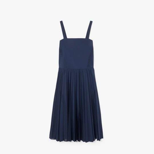 Long Pleated Strap Dress - EF9723