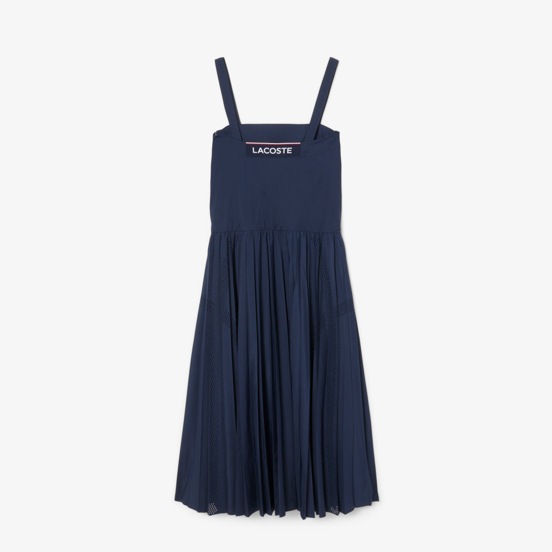 Long Pleated Strap Dress - EF9723