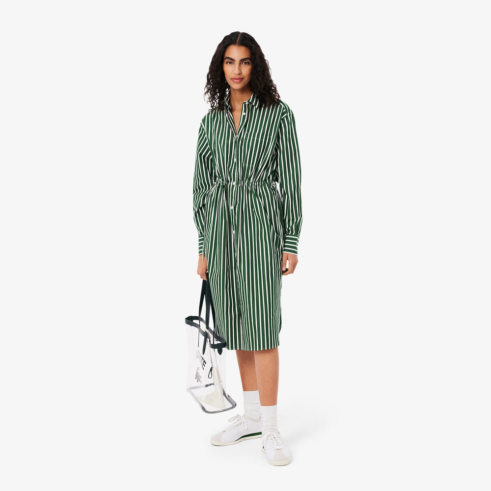 Relaxed Fit Poplin Shirt Dress - EF9852