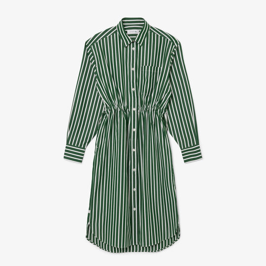 Relaxed Fit Poplin Shirt Dress-EF9852