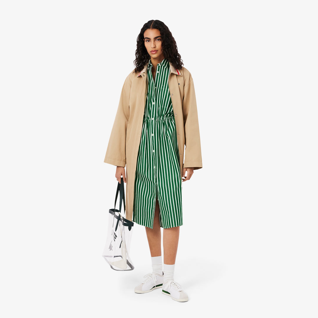Relaxed Fit Poplin Shirt Dress - EF9852