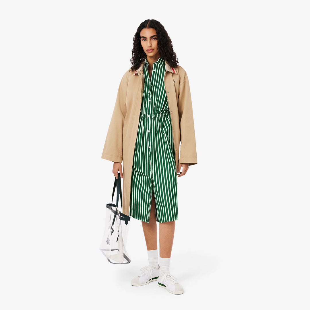 Relaxed Fit Poplin Shirt Dress-EF9852