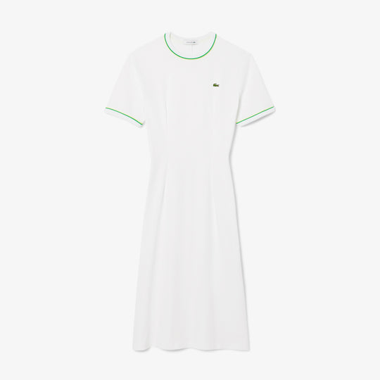 Trim Accent Jersey T-shirt Dress - EF9988