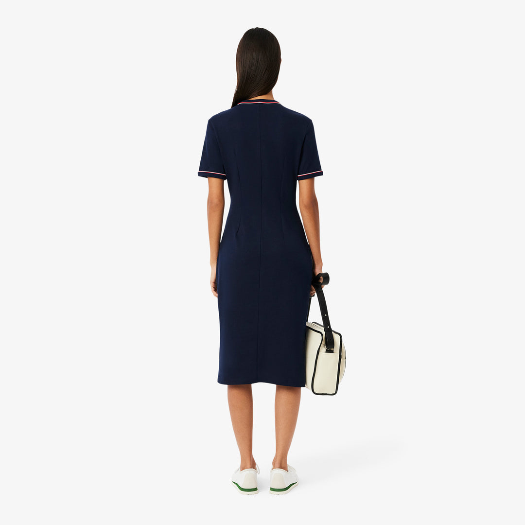 Trim Accent Jersey T-shirt Dress - EF9988