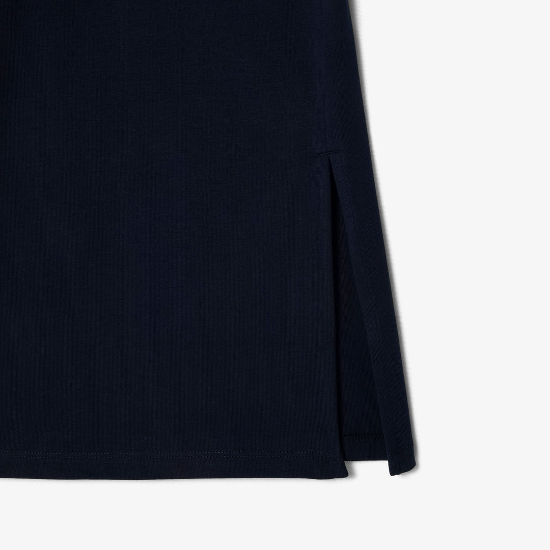 Trim Accent Jersey T-shirt Dress - EF9988