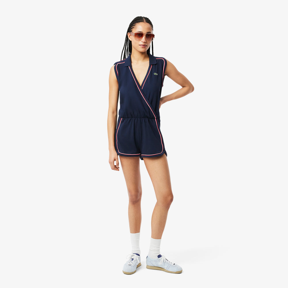 Sleeveless Polo Playsuit - EF9990