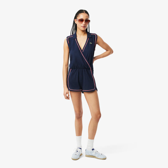 Sleeveless Polo Playsuit - EF9990