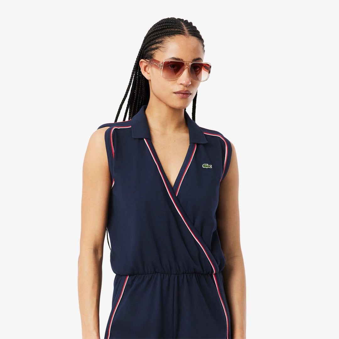 Sleeveless Polo Playsuit - EF9990