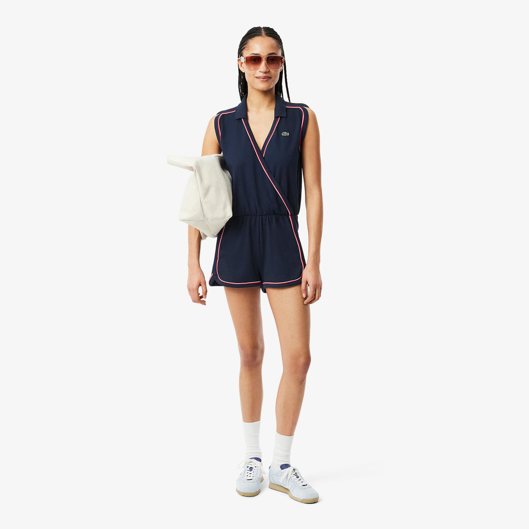 Sleeveless Polo Playsuit - EF9990